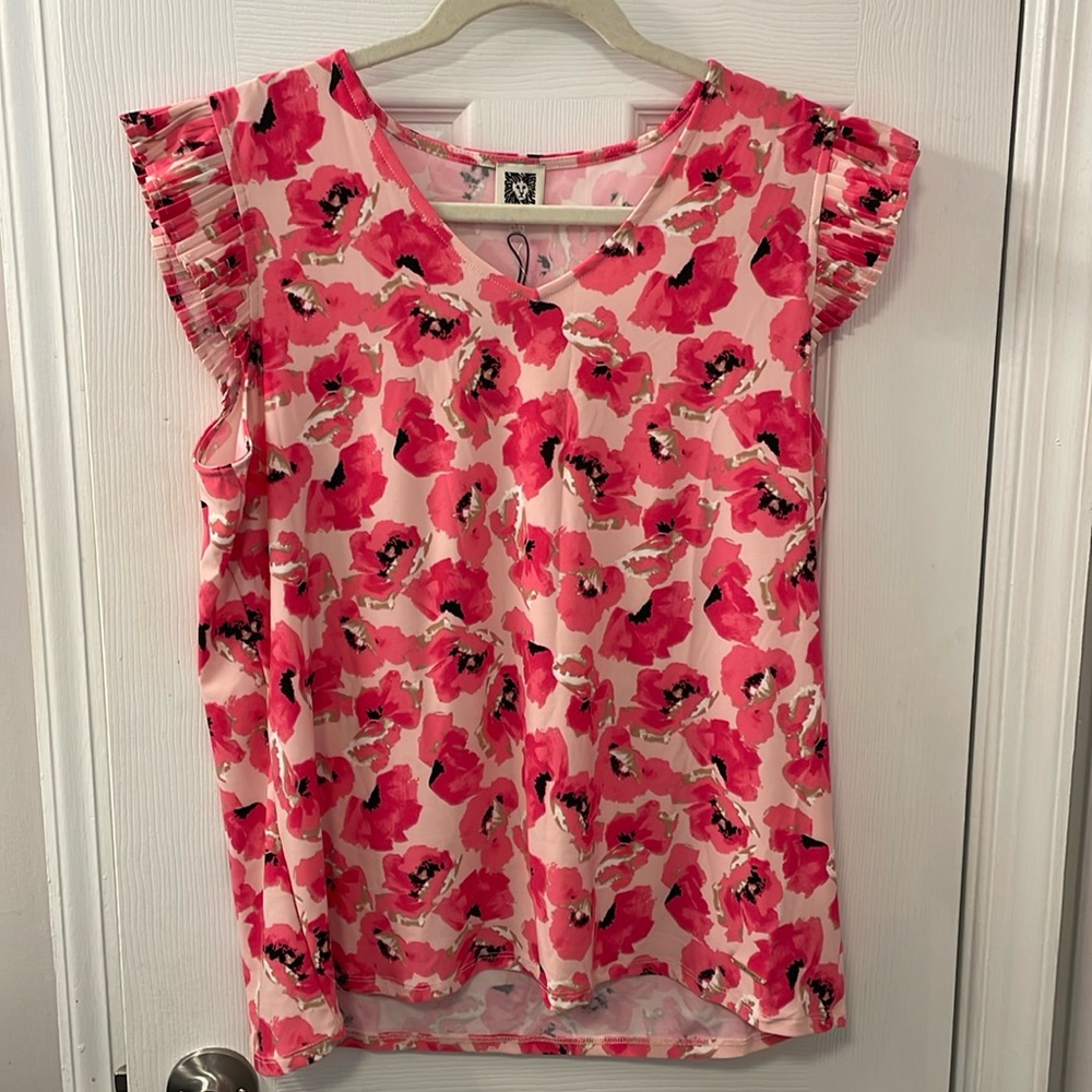 Anne Klein Pink Top (Large)